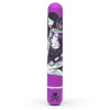 Фиолетовый вибратор с принтом Classic Vibrator Purple Snake Woman - 18,4 см.