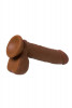 Фаллоимитатор-мулат Toyfa RealStick Elite Mulatto - 21 см.