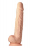 Телесный фаллоимитатор-гигант Xxl Dildo - 38 см.