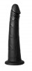 Черный полый фаллоимитатор для Kiiroo Keon - 19,1 см.