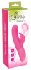 Розовый вибратор-кролик Rechargeable G-Spot Vibe - 23,5 см.
