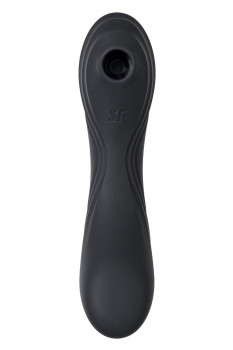 Черный вакуум-волновой вибростимулятор Satisfyer Curvy Trinity 4