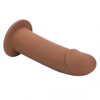 Коричневый фаллопротез на трусиках-джоках Ppa With Jock Strap - 17,75 см.