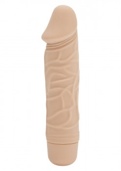 Телесный вибратор Mini Classic Original Vibe - 15,5 см.