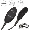 Кружевные трусики с клиторальным вибратором Remote Control Panty Set S/M, малиновый с чёрным