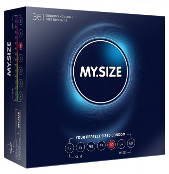 Презервативы MY.Size размер 60 - 36 шт.