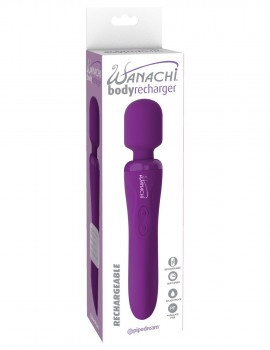 Фиолетовый вибратор-жезл Body Recharger