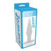 Большая прозрачная анальная пробка Jammy Jelly Anal Large Plug Crystall - 13,5 см.