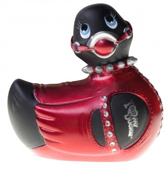 Черно-малиновый вибратор-утенок I Rub My Duckie Bondage