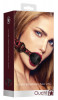 Черно-красный кляп-шарик Breathable Luxury Ball Gag