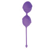 Фиолетовые вагинальные шарики Delight Pussy Lichee Silicone