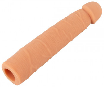 Телесная насадка-удлинитель Extension Sleeve - 25 см.