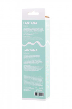 Фиолетовый вибратор Lantana - 22 см.