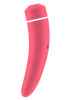 Розовый вакуумный клиторальный вибромассажер Personal vibrator Hiky