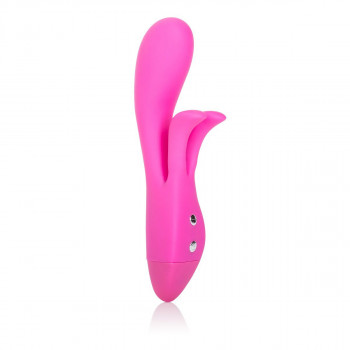 Розовый вибратор Embrace Sweetheart Wands - 20 см.