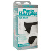 Трусики с плугом Vac-U-Lock Panty Harness with Plug Full Back - S/M, черный