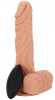Телесный ротатор-реалистик Super Realistic Cock With Balls - 22 см.