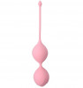 Розовые вагинальные шарики See You IN Bloom Duo Balls 29MM