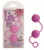 Розовые вагинальные шарики Lia Love Balls