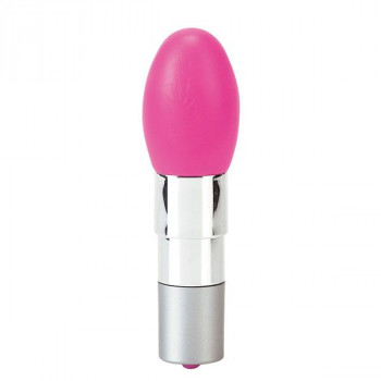 Розовый мини-вибратор Epic Pink - 6 см.