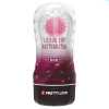 Прозрачный текстурированный мастурбатор Vacuum Cup Masturbator Black Hole