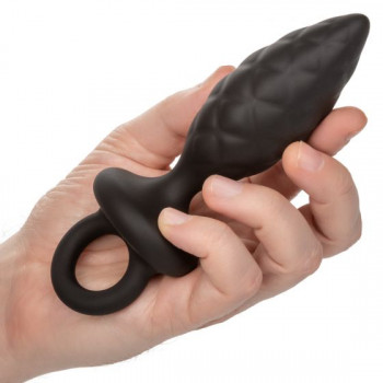 Набор из 3 черных анальных пробок Silicone Anal Probe Kit