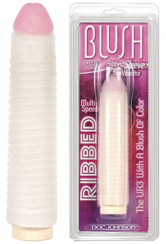 Рельефный мультискоростной массажёр Blush из UR3