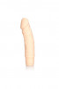 Телесный вибратор-реалистик Silicone Stud Woody - 16,5 см.