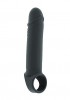 Серая удлиняющая насадка Stretchy Penis Extension No.31