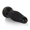 Чёрный мини-вибромассажер Coco Licious Hide & Play Pocket Massagers - 9 см.