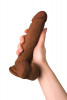 Фаллоимитатор-мулат Toyfa RealStick Elite Mulatto - 21 см.
