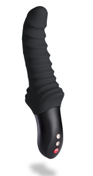 Чёрный пульсатор Stronic Drei - 23,9 см.