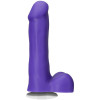 Фиолетовый фаллоимитатор на присоске Icon 6