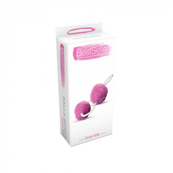 Розовые вагинальные шарики с цветочками Anal And Vaginal Flower Balls