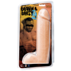 Телесный реалистик с мошонкой Wildfire Down & Dirty 9 Dong - 23,5 см.