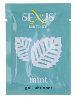Набор из 50 пробников увлажняющей гель-смазки с ароматом мяты Silk Touch Mint по 6 мл. каждый