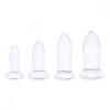Набор из 4 тренировочных стеклянных расширителей Anal Dilators Set
