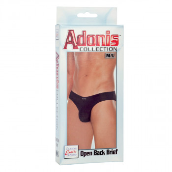 Мужские трусы-брифы Adonis Open Back Brief, черный