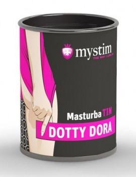 Компактный мастурбатор MasturbaTin Dotty Dora