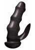 Черный большой анальный вибратор Renegade Mans Pleasure Rocker XL