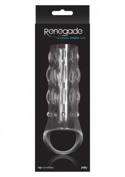 Прозрачная насадка на пенис Renegade Reversible Power Cage