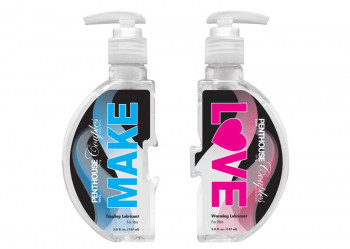 Набор из покалывающей и согревающей смазок Make Love Warming and Tingling Lubricant - 2 х 147 мл.