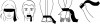 Чёрная лента-галстук для бандажа Tie Me Up