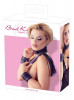 Чёрно-фиолетовый набор для бондажа Bondage Set