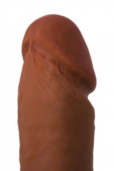 Фаллоимитатор-мулат Toyfa RealStick Elite Mulatto - 21 см.