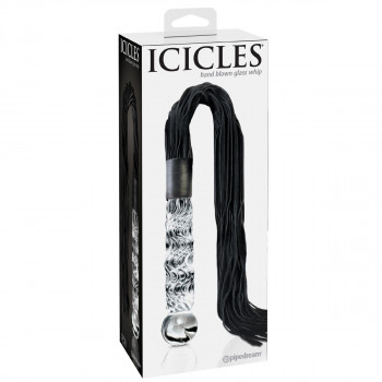 Стеклянный анальный стимулятор Icicles №38