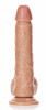 Телесный фаллоимитатор Straight Realistic Dildo Balls Suction Cup 7 - 20 см.