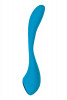 Синий гибкий вибратор Satisfyer G-Spot Flex 5+ - 19,6 см.